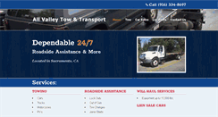 Desktop Screenshot of allvalleytowandtransport.com